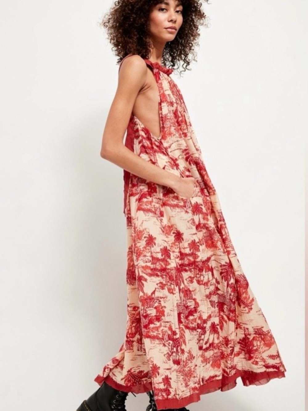 NWT! Free People Tropical Toile Maxi Dress